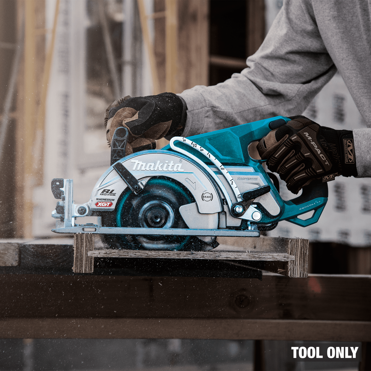 Makita (GSR01Z - R) 40V max XGT® Brushless Rear Handle 7 - 1/4” Circular Saw (Bare Tool) (Factory Reconditioned) (Copy) - Pacific Power Tools