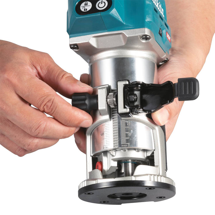 Makita (GTR01D1) 40V max XGT® Brushless Compact Router Kit (2.5Ah) - Pacific Power Tools