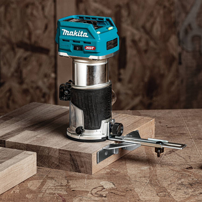 Makita (GTR01D1) 40V max XGT® Brushless Compact Router Kit (2.5Ah) - Pacific Power Tools