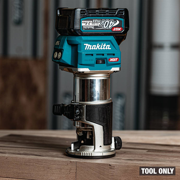 Makita (GTR01Z) 40V max XGT® Brushless Compact Router (Tool Only) - Pacific Power Tools