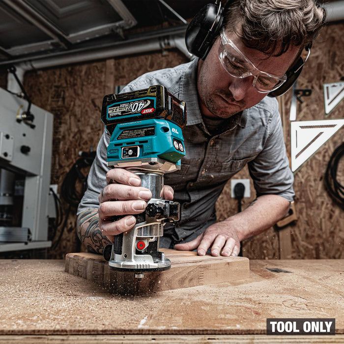 Makita (GTR01Z) 40V max XGT® Brushless Compact Router (Tool Only) - Pacific Power Tools