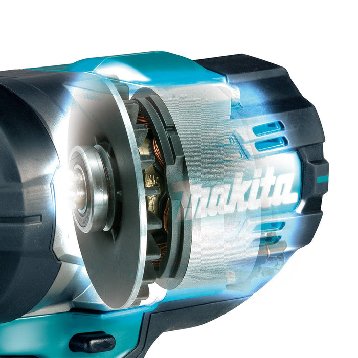 Makita (GWT01D) 40V max XGT® Brushless 4 - Speed High - Torque 3/4" Sq. Drive Impact Wrench Kit w/ Friction Ring Anvil (2.5Ah) - Pacific Power Tools