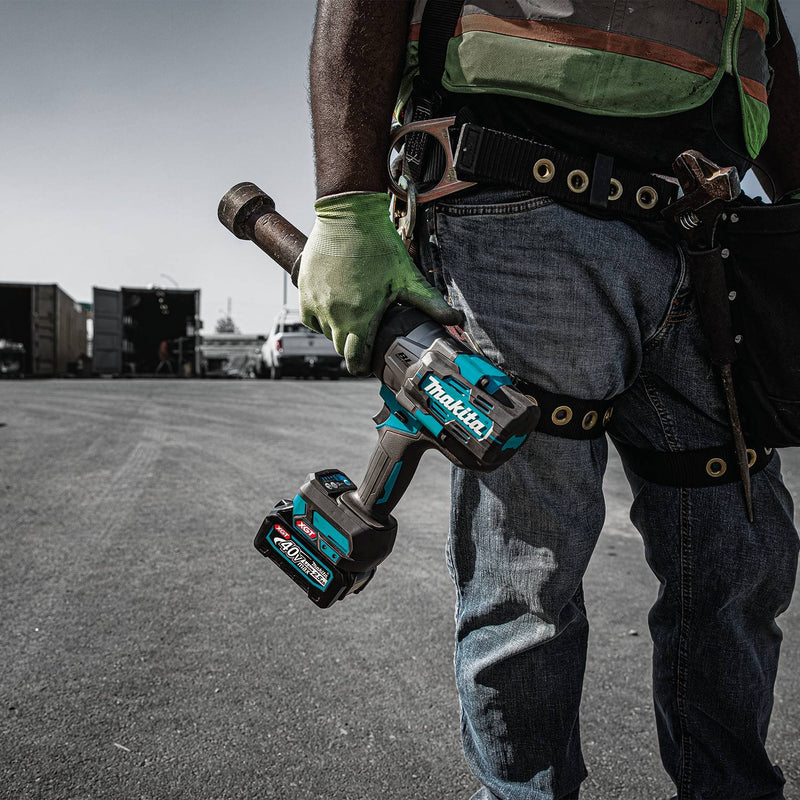 Makita (GWT01D) 40V max XGT® Brushless 4 - Speed High - Torque 3/4" Sq. Drive Impact Wrench Kit w/ Friction Ring Anvil (2.5Ah) - Pacific Power Tools