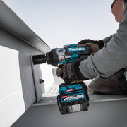 Makita (GWT01D) 40V max XGT® Brushless 4 - Speed High - Torque 3/4" Sq. Drive Impact Wrench Kit w/ Friction Ring Anvil (2.5Ah) - Pacific Power Tools