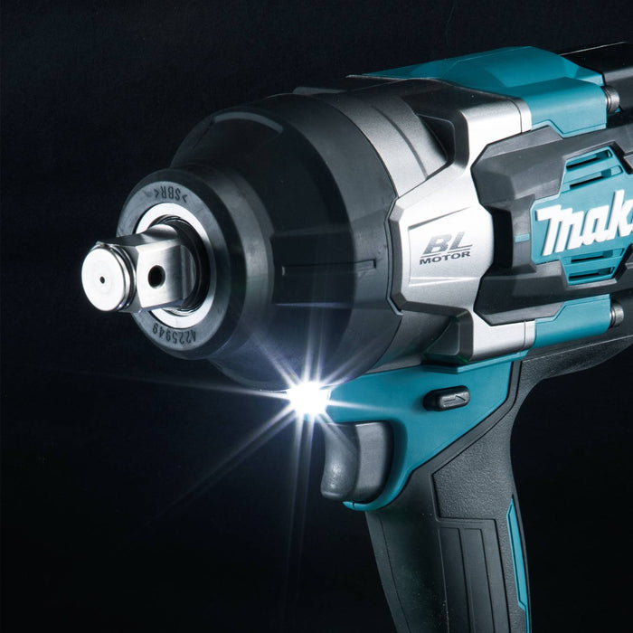 Makita (GWT01D) 40V max XGT® Brushless 4 - Speed High - Torque 3/4" Sq. Drive Impact Wrench Kit w/ Friction Ring Anvil (2.5Ah) - Pacific Power Tools