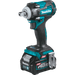 Makita (GWT05D) 40V max XGT® Brushless 4‑Speed 1/2" Sq. Drive Impact Wrench Kit w/ Detent Anvil (2.5Ah) - Pacific Power Tools