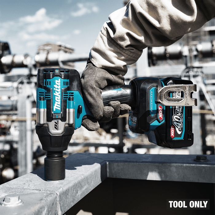 Makita (GWT08Z) 40V max XGT® Brushless 4 - Speed Mid - Torque 1/2" Sq. Drive Impact Wrench w/ Detent Anvil (Tool Only) - Pacific Power Tools