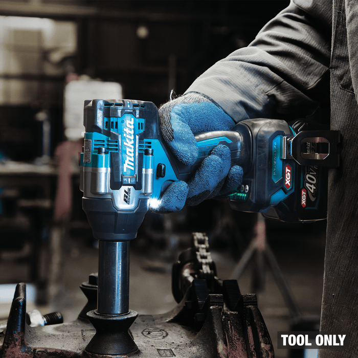 Makita (GWT08Z) 40V max XGT® Brushless 4 - Speed Mid - Torque 1/2" Sq. Drive Impact Wrench w/ Detent Anvil (Tool Only) - Pacific Power Tools