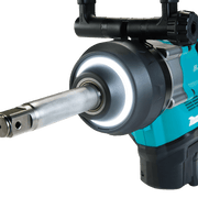 Makita (GWT10T) 40V max XGT® Brushless 4‑Sp. High‑Torque 1" Sq. Drive D‑Handle Extended Anvil Impact Wrench kit w/ Friction Ring (5.0Ah) - Pacific Power Tools