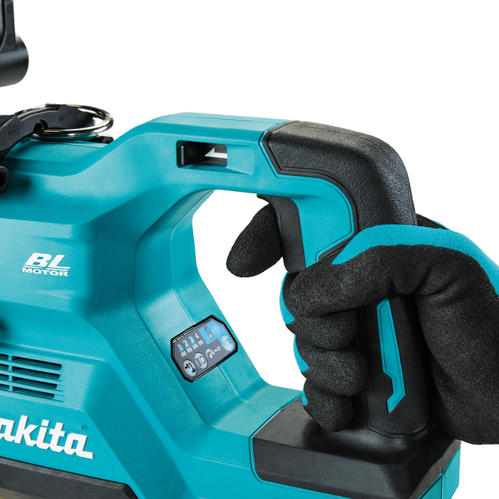 Makita (GWT10T) 40V max XGT® Brushless 4‑Sp. High‑Torque 1" Sq. Drive D‑Handle Extended Anvil Impact Wrench kit w/ Friction Ring (5.0Ah) - Pacific Power Tools