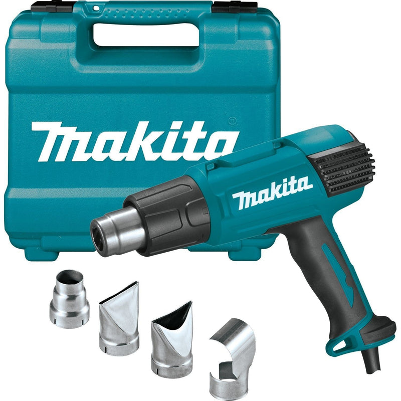 Makita (HG6530VK) Variable Temperature Heat Gun Kit with LCD Digital Display - Pacific Power Tools
