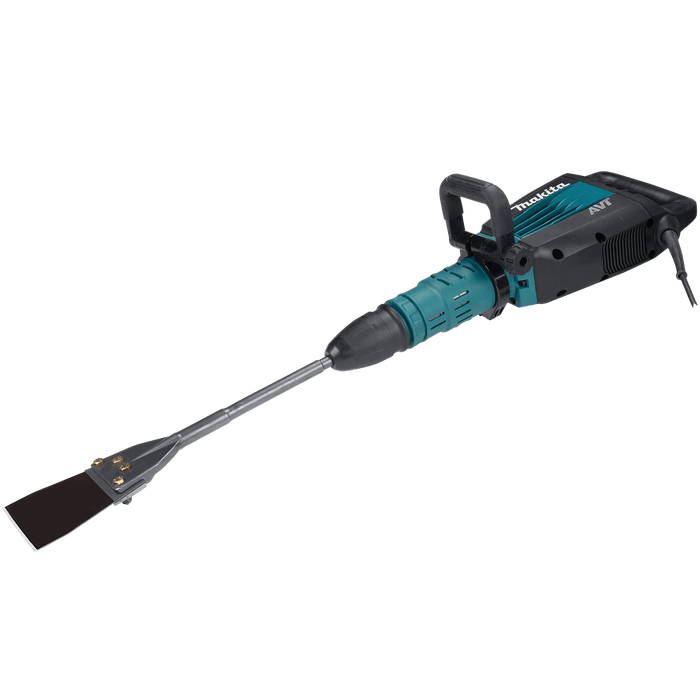 Makita (HM1214C) 27 lb. AVT® Demolition Hammer, accepts SDS - MAX bits, case (w/ wheels) - Pacific Power Tools