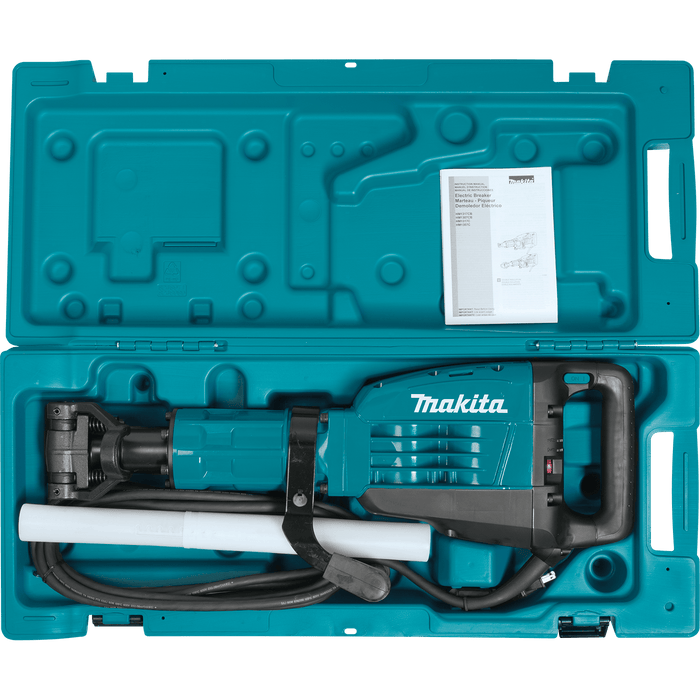 Makita (HM1307CB) 35 lb. Demolition Hammer, 1 - 1/8" Hex, case (w/ wheels) - Pacific Power Tools