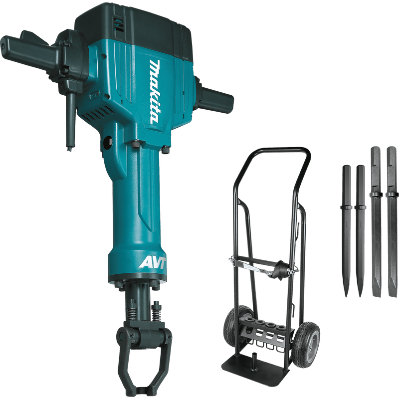 Makita (HM1810X3) 70 lb. AVT® Breaker Hammer, accepts 1‑1/8" Hex bits - Pacific Power Tools