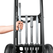 Makita (HM1812X3) 70 lb. Advanced AVT® Breaker Hammer, 1 - 1/8" Hex, 4 - piece steel set, premium cart - Pacific Power Tools