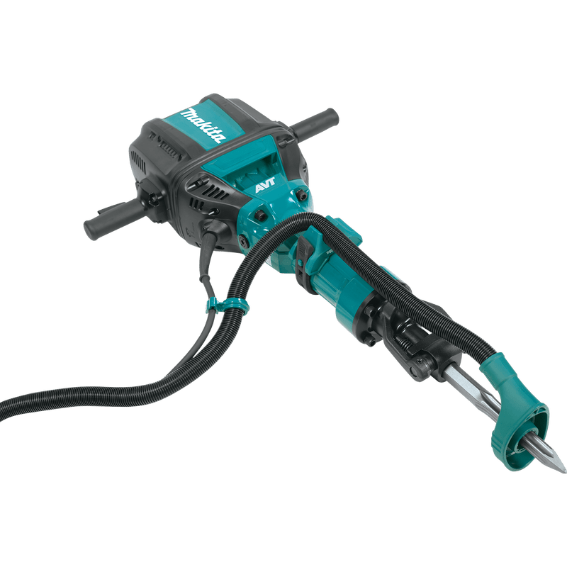 Makita (HM1812X3) 70 lb. Advanced AVT® Breaker Hammer, 1 - 1/8" Hex, 4 - piece steel set, premium cart - Pacific Power Tools