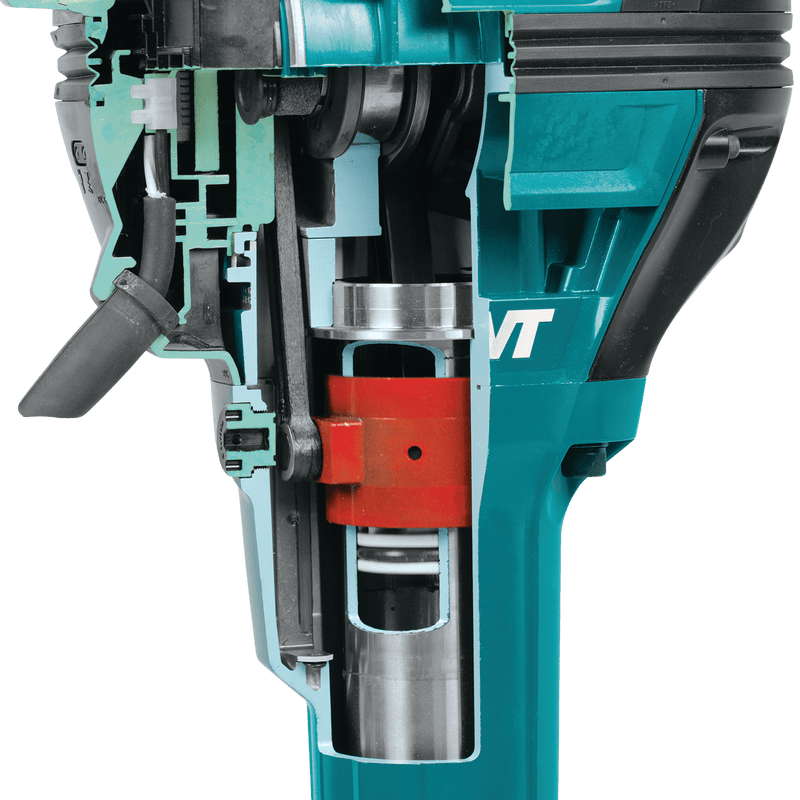 Makita (HM1812X3) 70 lb. Advanced AVT® Breaker Hammer, 1 - 1/8" Hex, 4 - piece steel set, premium cart - Pacific Power Tools