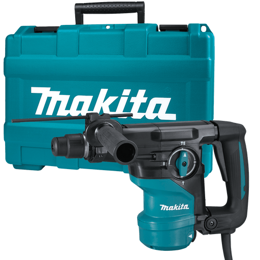 Makita (HR3001CK) 1 - 3/16" Rotary Hammer, accepts SDS - PLUS bits, 3 - mode, var. spd., case - Pacific Power Tools