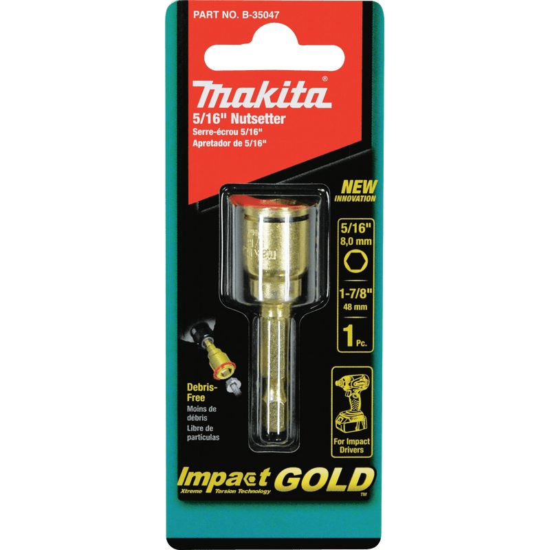 Makita | Impact GOLD® Grip‑It Nutsetter - Pacific Power Tools
