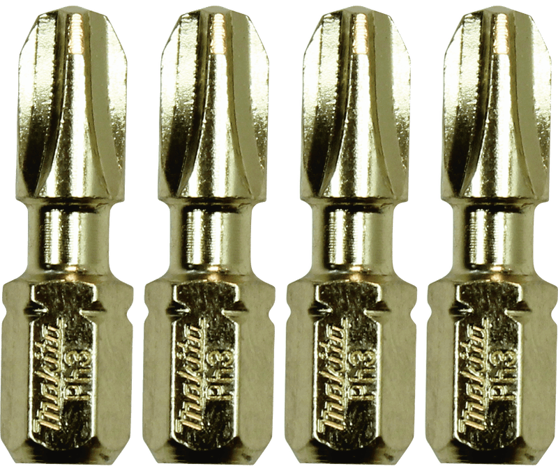 Makita | Impact GOLD® Phillips Insert Bit, 4/pk - Pacific Power Tools