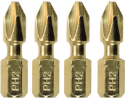 Makita | Impact GOLD® Phillips Insert Bit, 4/pk - Pacific Power Tools