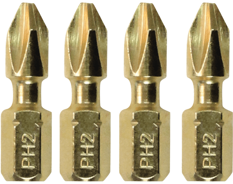 Makita | Impact GOLD® Phillips Insert Bit, 4/pk - Pacific Power Tools