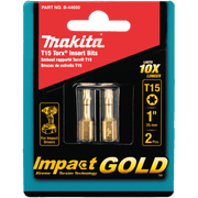 Makita | Impact GOLD® Torx Insert Bit, 2/pk - Pacific Power Tools