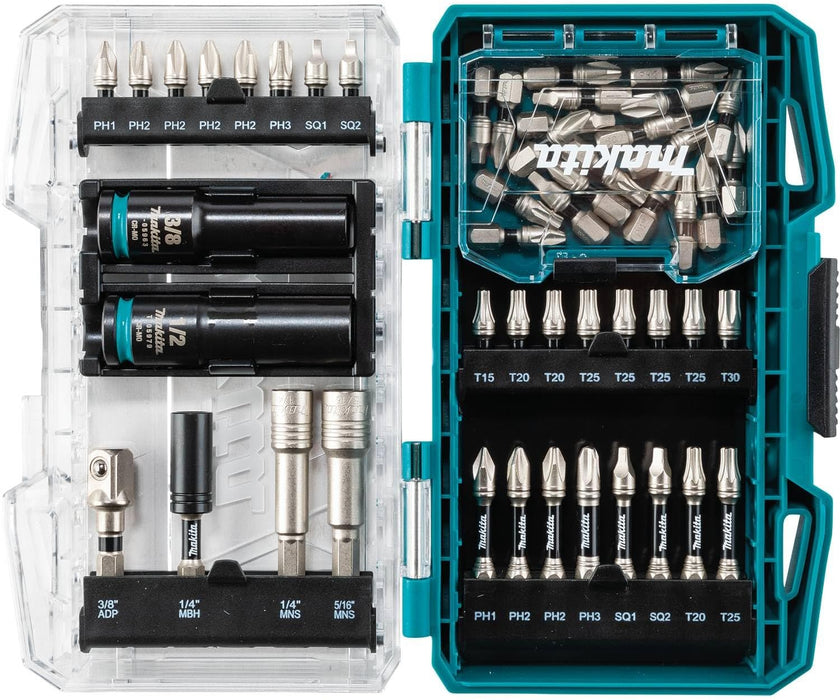 Makita Impact XPS 50 Pc. Impact Driving and Fastening Bit Set Pacific Power Tools