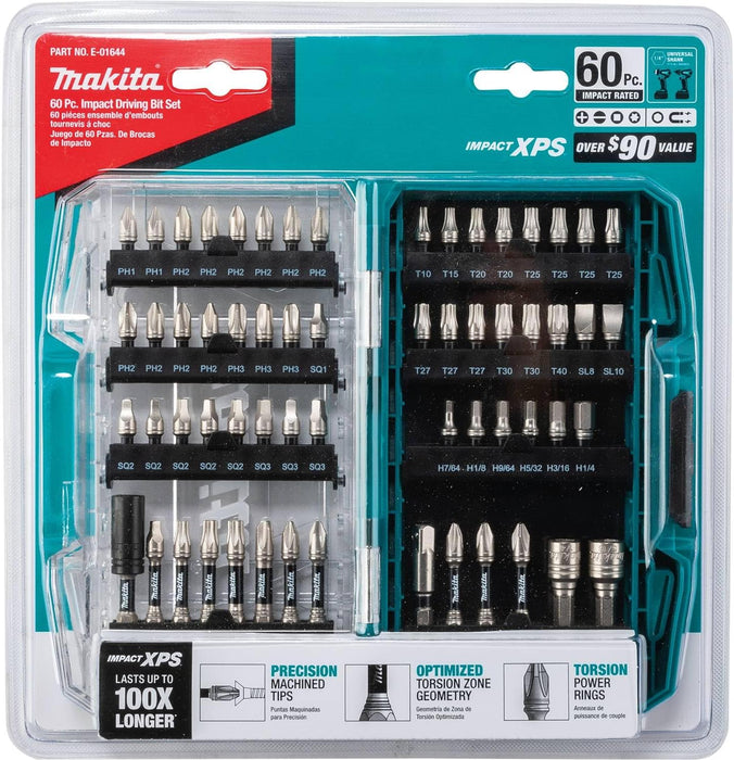 Makita | Impact XPS® 60 Pc. Impact Bit Set - Pacific Power Tools