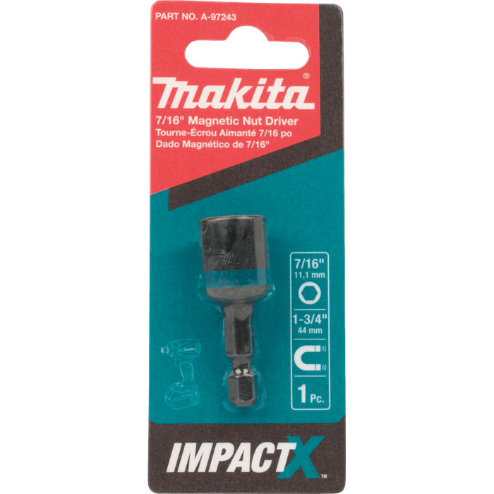 Makita | ImpactX™ 3/8″ x 6″ Magnetic Nut Driver - Pacific Power Tools