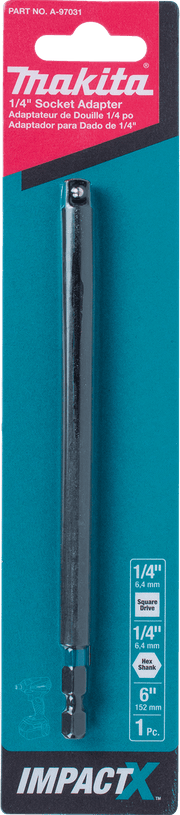 Makita | ImpactX™ 3/8″ x 6″ Magnetic Nut Driver - Pacific Power Tools