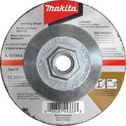 Makita INOX Grinding Wheel, 36 Grit Non - Hubbed/ Hubbed - Pacific Power Tools