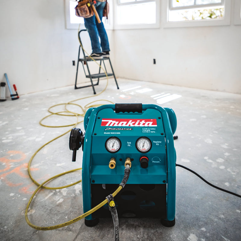 Makita (MAC2400) 2.5 HP* Big Bore™ Air Compressor (Factory Reconditioned) - Pacific Power Tools