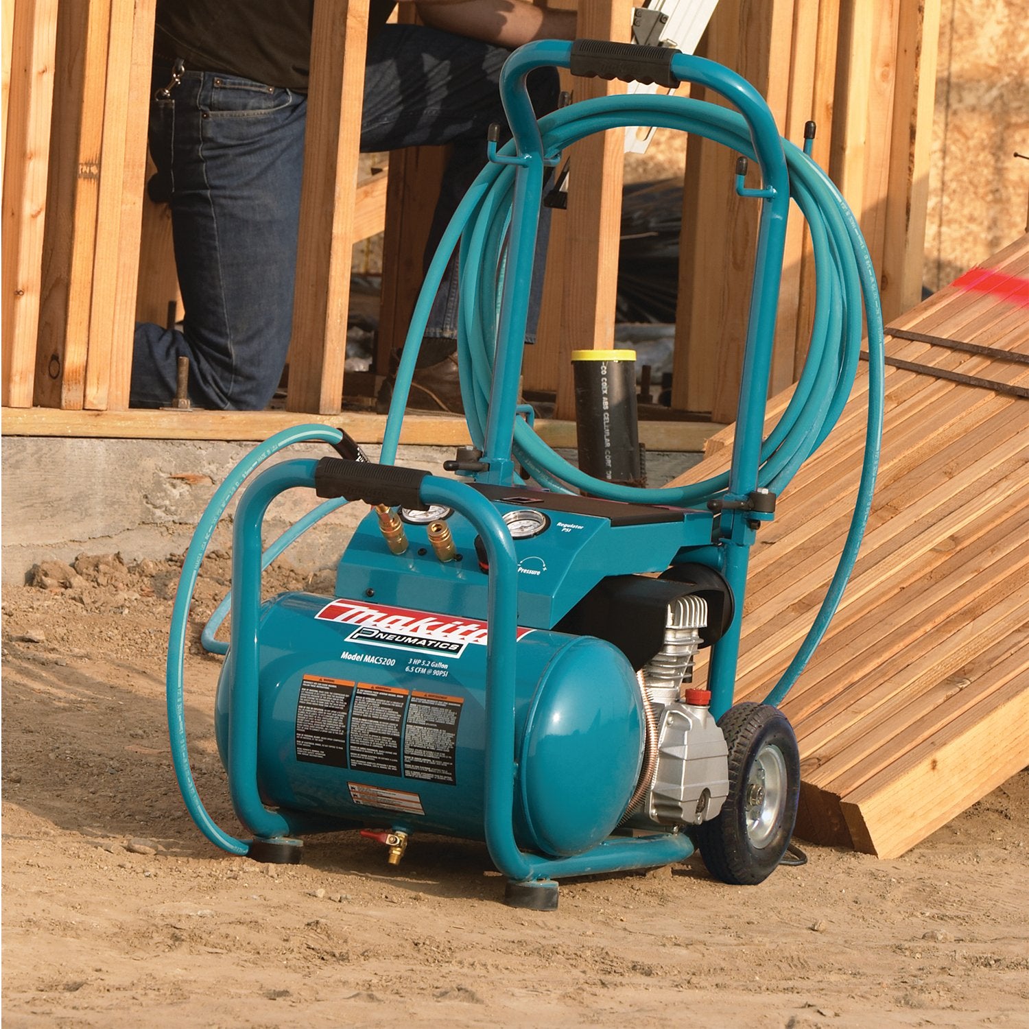 Makita (MAC5200) 3.0 HP* Big Bore™ Air Compressor (Factory Reconditioned) - Pacific Power Tools