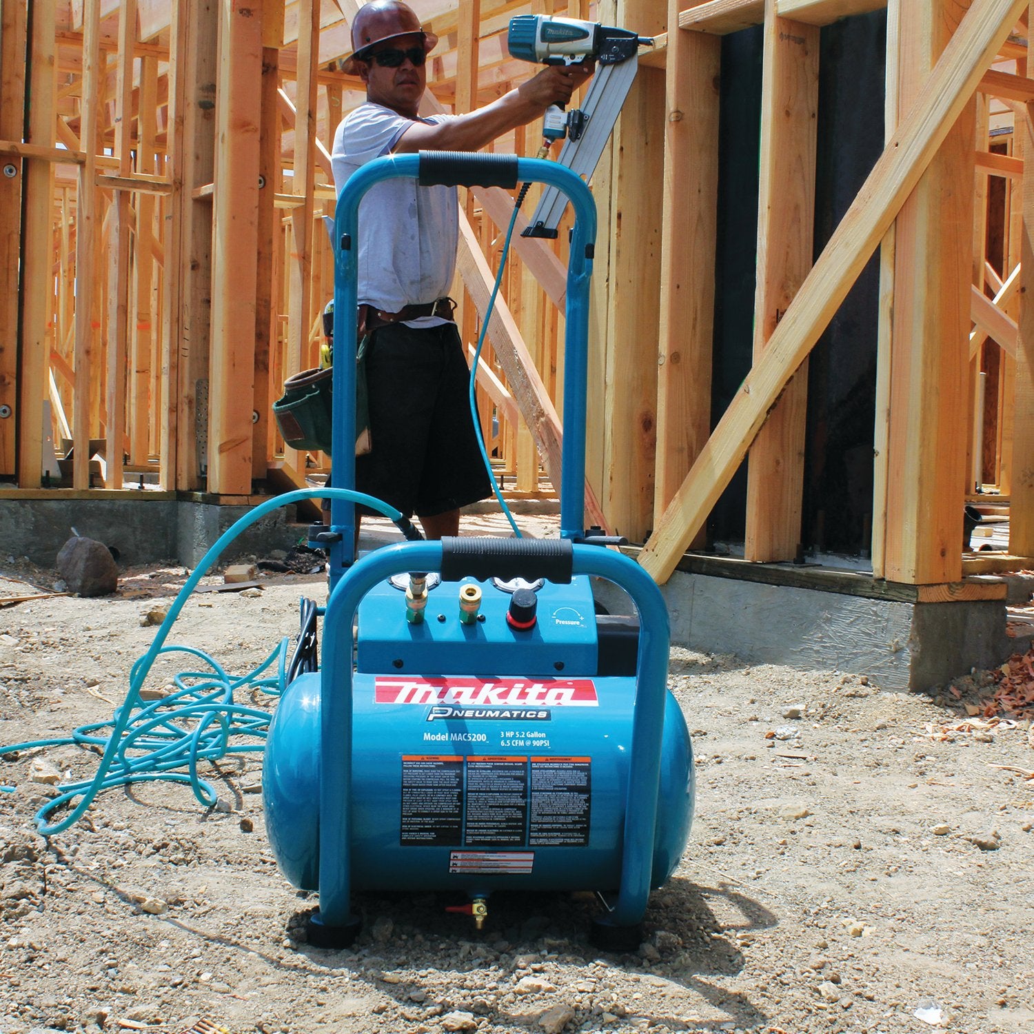 Makita (MAC5200) 3.0 HP* Big Bore™ Air Compressor (Factory Reconditioned) - Pacific Power Tools