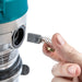 Makita (RF1101) 2 - 1/4 HP Router, 8,000 - 24,000 RPM, var. spd. - Pacific Power Tools