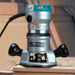 Makita (RF1101) 2 - 1/4 HP Router, 8,000 - 24,000 RPM, var. spd. - Pacific Power Tools