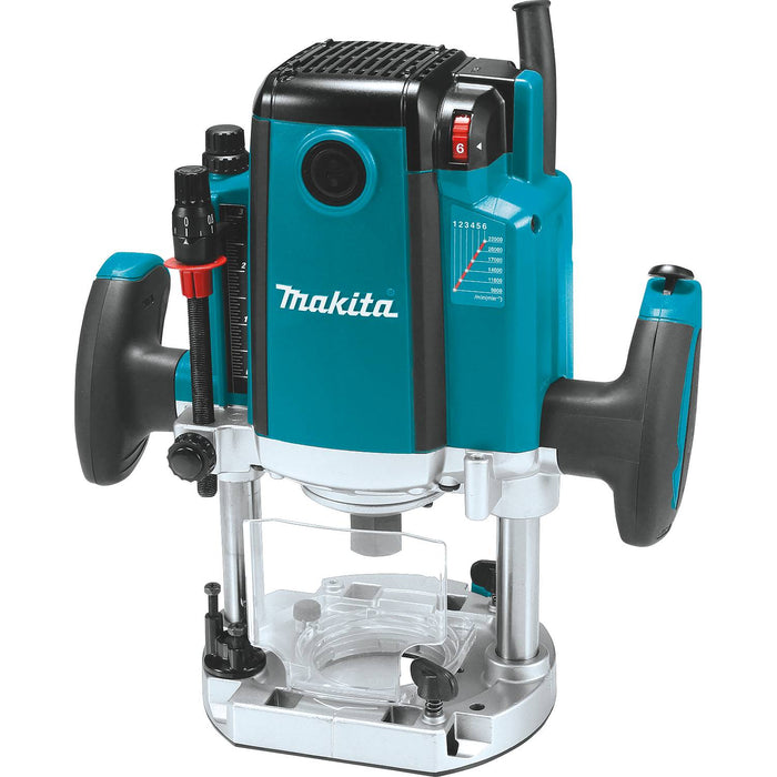 Makita (RP2301FC) 3‑1/4 HP* Plunge Router, with Variable Speed - Pacific Power Tools