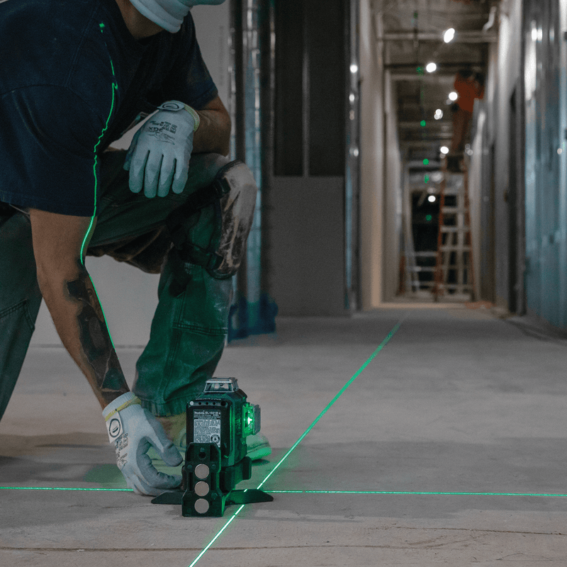 Makita (SK700GDNAJ) 12V max CXT® Self - Leveling 360° 3 - Plane Green Laser Kit (2.0Ah) - Pacific Power Tools
