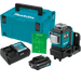 Makita (SK700GDNAJ) 12V max CXT® Self - Leveling 360° 3 - Plane Green Laser Kit (2.0Ah) - Pacific Power Tools