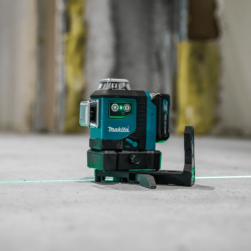 Makita (SK700GDNAJ) 12V max CXT® Self - Leveling 360° 3 - Plane Green Laser Kit (2.0Ah) - Pacific Power Tools