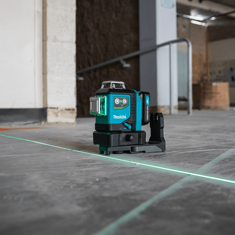 Makita (SK700GDNAJ) 12V max CXT® Self - Leveling 360° 3 - Plane Green Laser Kit (2.0Ah) - Pacific Power Tools