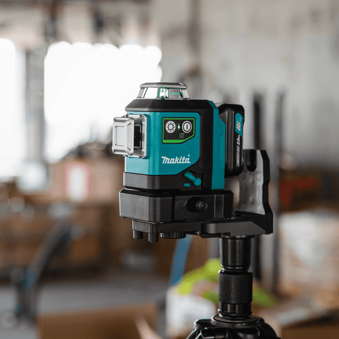 Makita (SK700GDNAJ) 12V max CXT® Self - Leveling 360° 3 - Plane Green Laser Kit (2.0Ah) - Pacific Power Tools