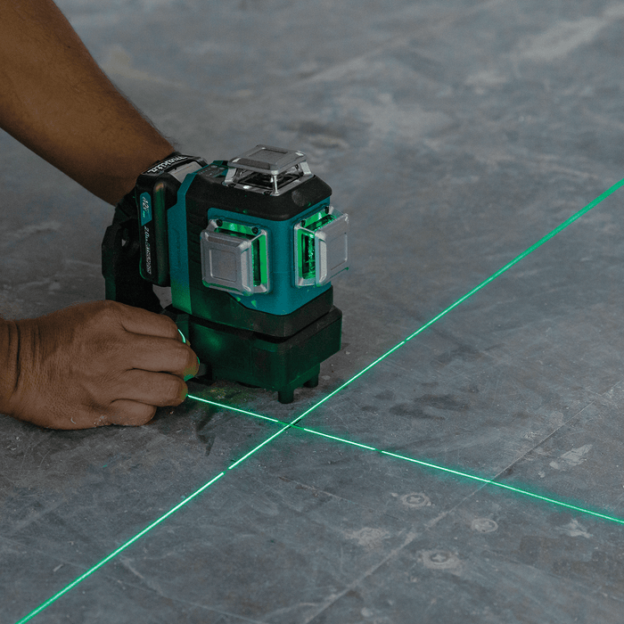 Makita (SK700GDNAJ) 12V max CXT® Self - Leveling 360° 3 - Plane Green Laser Kit (2.0Ah) - Pacific Power Tools