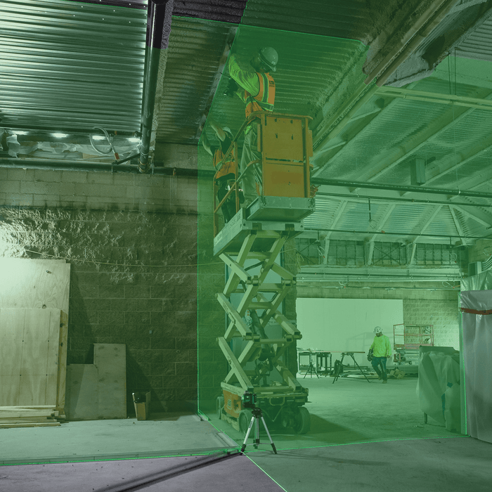 Makita (SK700GDNAJ) 12V max CXT® Self - Leveling 360° 3 - Plane Green Laser Kit (2.0Ah) - Pacific Power Tools