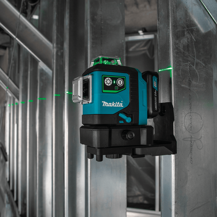 Makita (SK700GDNAJ) 12V max CXT® Self - Leveling 360° 3 - Plane Green Laser Kit (2.0Ah) - Pacific Power Tools