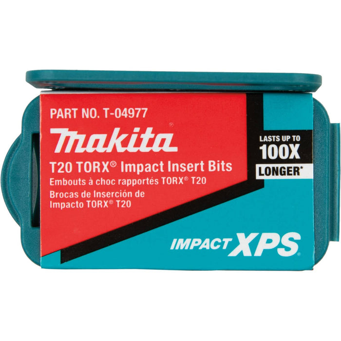Makita (T - 04977) Impact XPS® T20 Torx, 1" Insert Bit, 15/pk - Pacific Power Tools