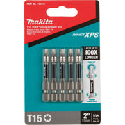 Makita (T - 05175) Impact XPS® T15 Torx 2" Power Bit, 5/pk - Pacific Power Tools