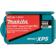 Makita (T - 05343) Impact XPS® T25 Torx 3" Power Bit, 15/pk - Pacific Power Tools