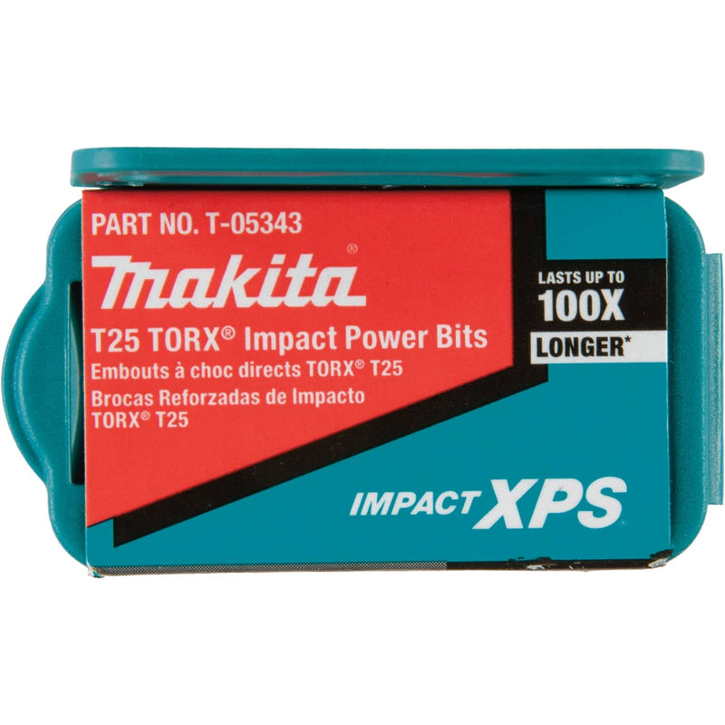 Makita (T - 05343) Impact XPS® T25 Torx 3" Power Bit, 15/pk - Pacific Power Tools